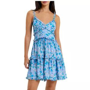 CLOSET CLOSEOUT SALE - French Connection Watercolor Print Dress - NWT